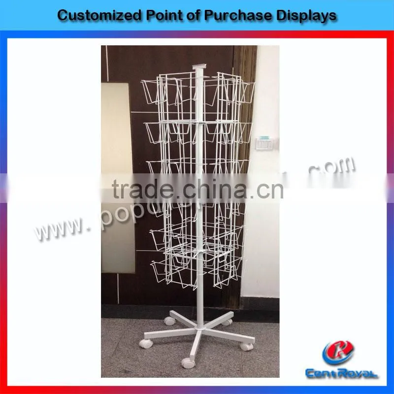 2014 New type roating post card display stand