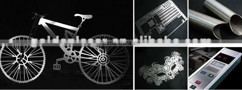 CNC Fiber 500W Laser Cutting Machine For Metal 3000mmx1500mm