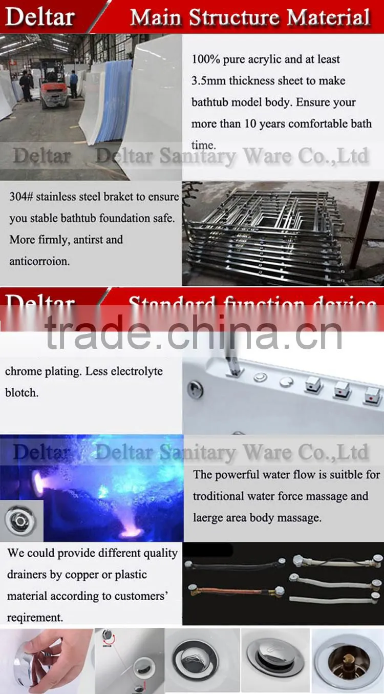 family economic indoor hot tubs, walk in tub shower combo, 1 person hot acrylic bathtub