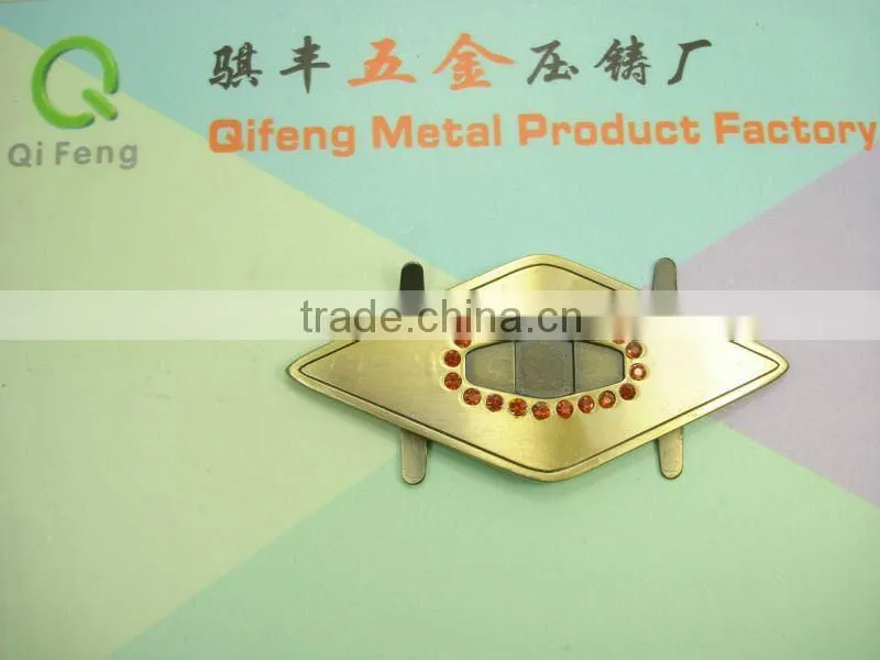 qifeng metal lables for shoes and handbags