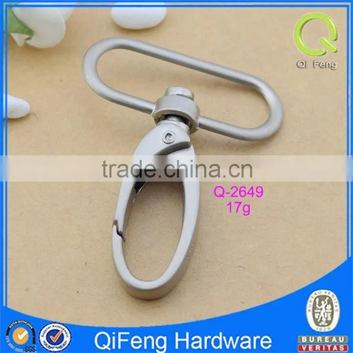Q-2649 snap hook for handbag dog leash hook bag parts
