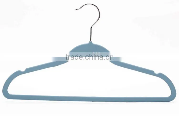 velvet clothes hanger for wholesale