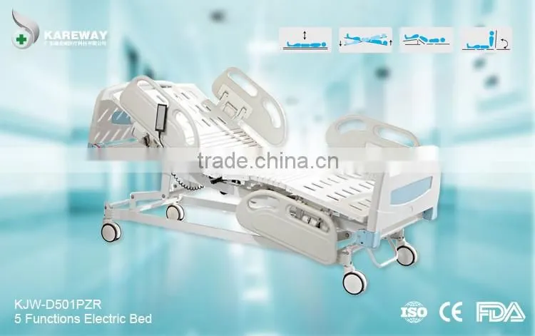 icu electric 5 function hospital bed manufacturers