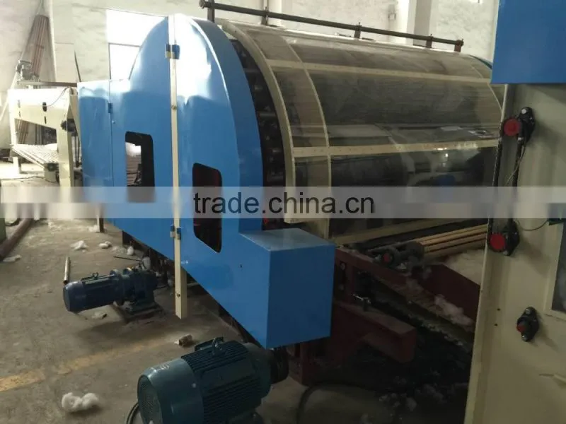 Thermo Bonded Wadding Production Line, glue free wadding machine, wadding plant