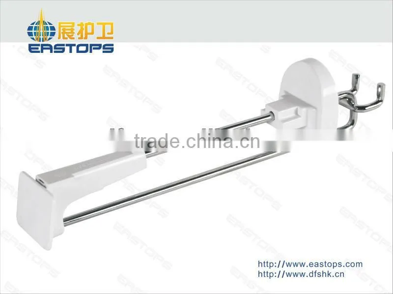 Slatwall or Pegboard Locking Security Hook
