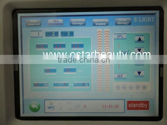 Magic hair removal elight ipl rf skin tag removal machine OB-E 03