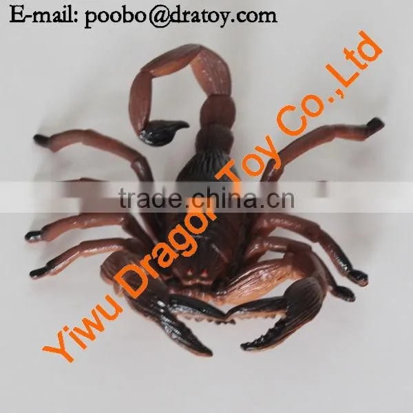 Funny pvc scorpion figurine,promotional gift