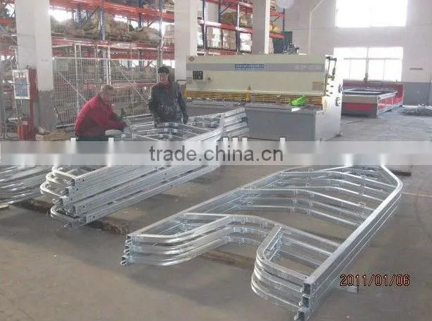customiezed galvanized trailer frame