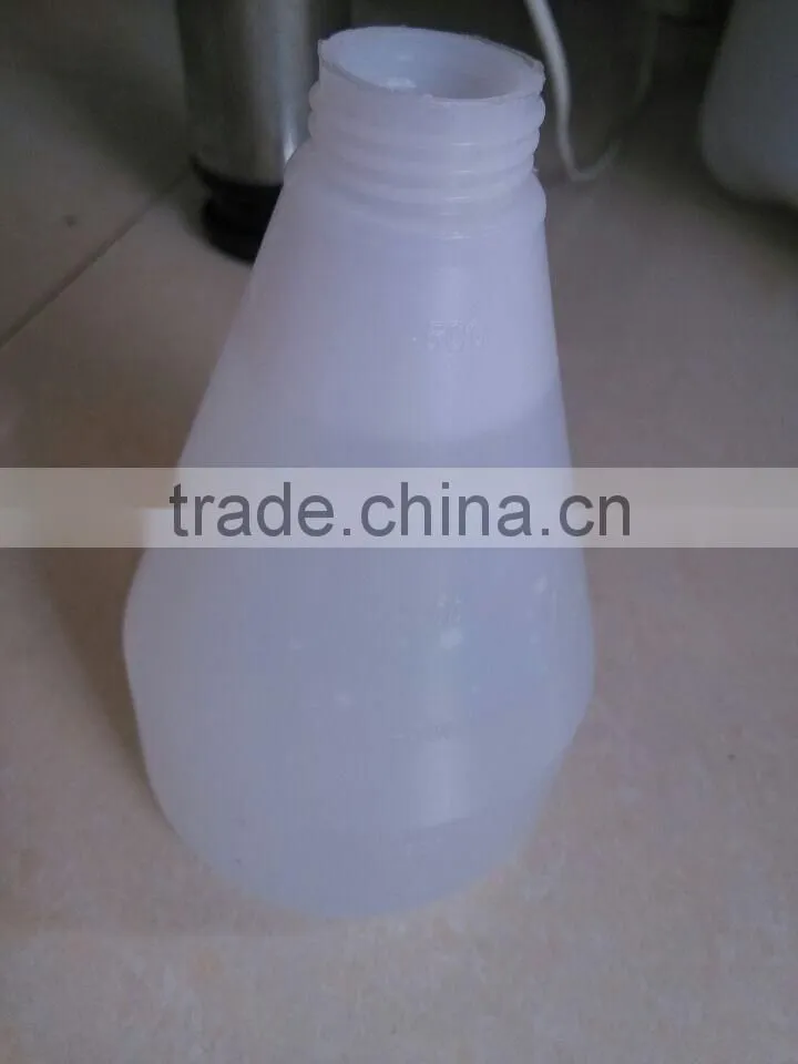 iLOT 500ml Plastic Round Graduated Spray Bottle Natural with Adjustable Point Trigger