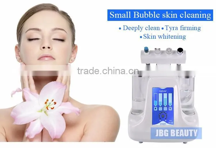 Korea Bubble 4 in 1 Water Oxygen Jet Peel + Hydro Dermabrasion Acne Scar Removal for Skin Care