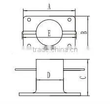 marine hardware cross bollard