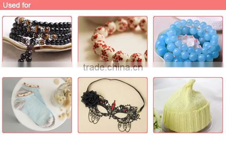 High quality color elastic thread rubber thread elastic yarn for socks