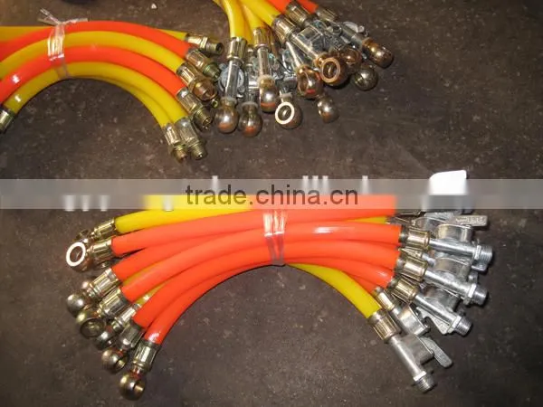 Tractor diesel engine plastic oil delivery pipe
