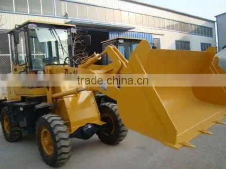 small wheel loader ZL10 single cylinder engine compact structure farm & construction usage lowest price
