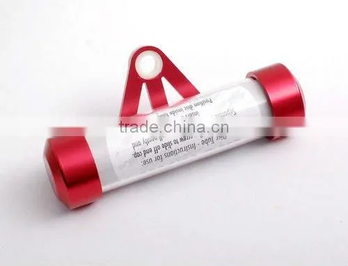 Tax Paper Holder Blue Disc Tube for Motorcycle/Bike/Motorbike/Scooter/Quad/Moped
