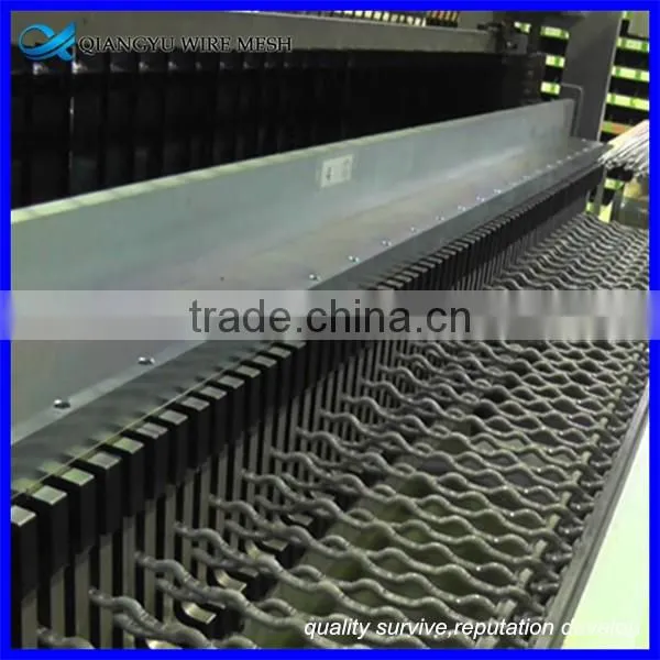 mining sieving crimped wire mesh for stone crusher screen factory