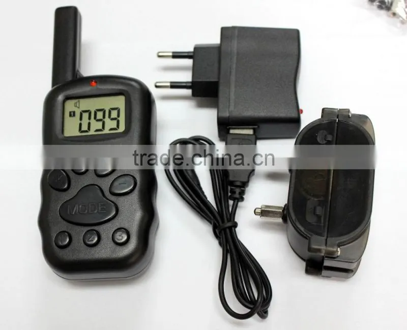 Remote 100 Levels 3 Dogs Control Waterproof Electric Slave Shock Dog Collar