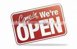 open closed door signs