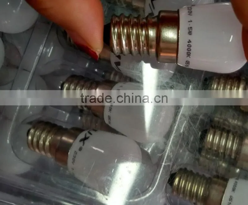 led indicator bulb T20 ST23 warm white SMD E14 light