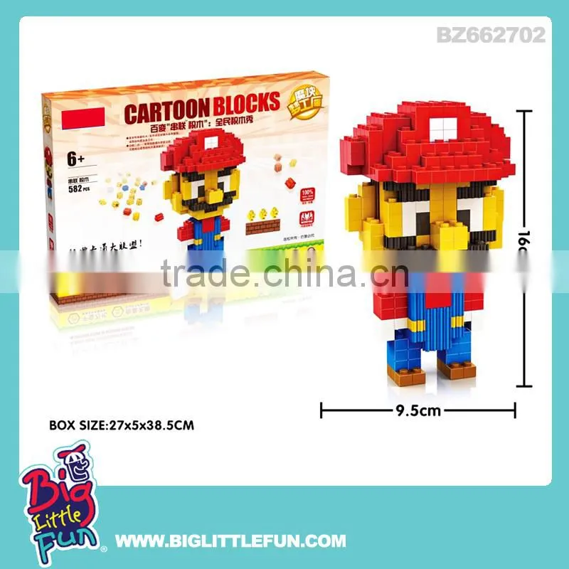Female zombie assemble toy bricks