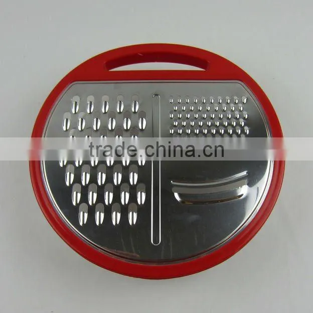 4-Side Grater Stainless Steel Grater With Plastic Handle
