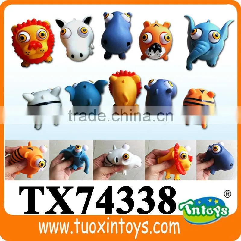 rubber toy animals, mini rubber animals