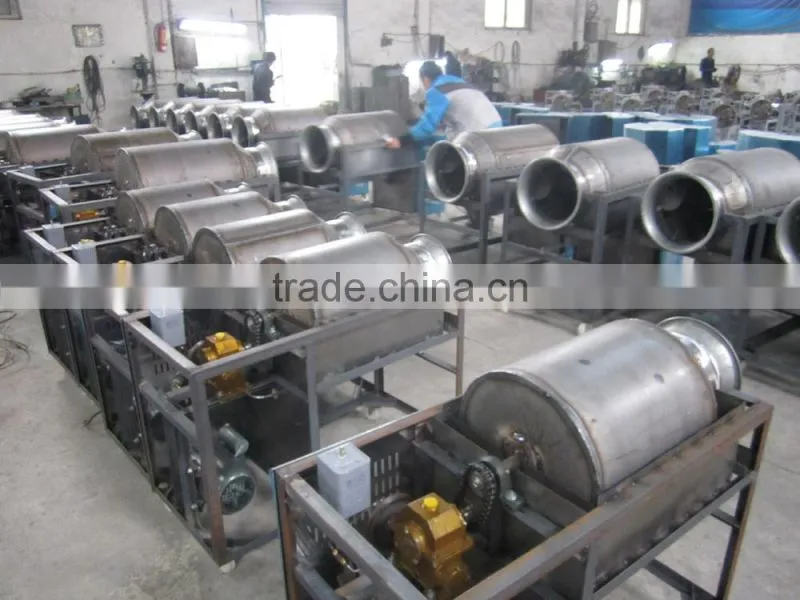 Multi-function horizontal type nuts roaster