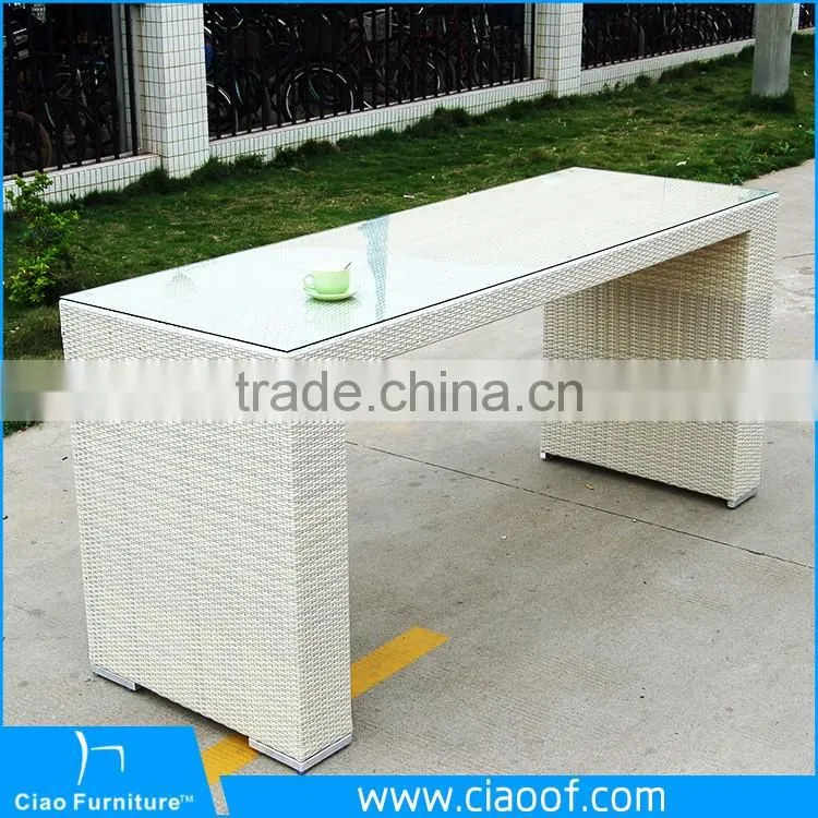 Great Durability Factory Directly Wicker Pub Bar Furniture Set