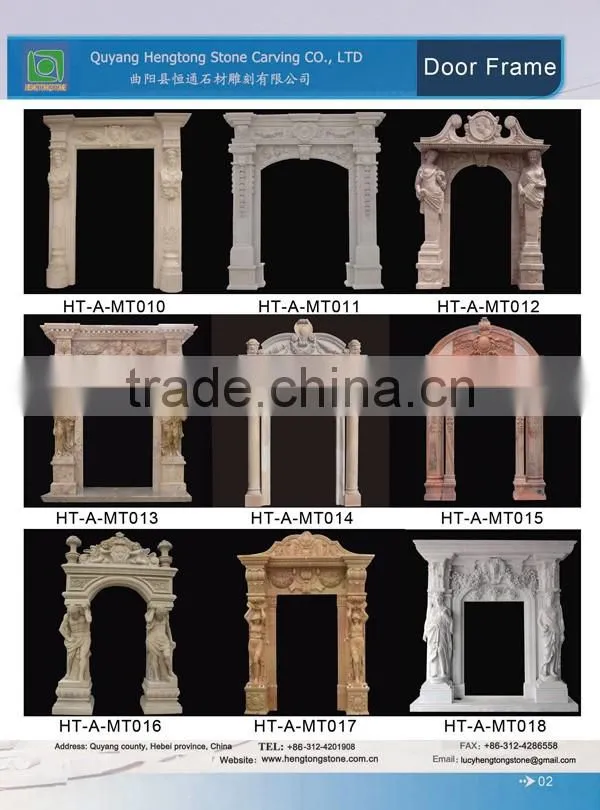 Decorative Marble Stone Door Frame