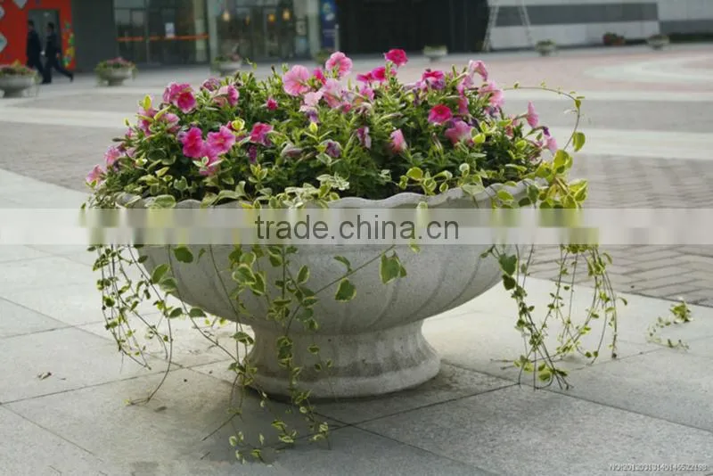 Plant Pots Tin Artificial Stone Flower Plant Pots11inch 4.5kg Pots