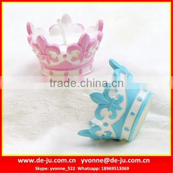 Birthday Decoration Small Crown Shaped Candle Supplier