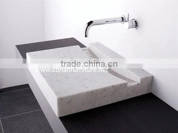 High quality corian vanity countertop