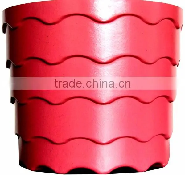 260*215 Biodegradable Colorful Plant Flower Pot Eco Planer
