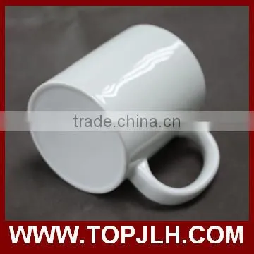 China supplier branding 11oz white ceramic sublimation mugs print