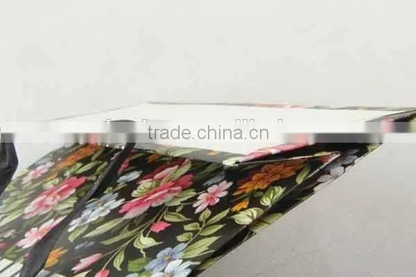 Flower Design Foldable Gift Bag With Bowknot/ Shopping Bag