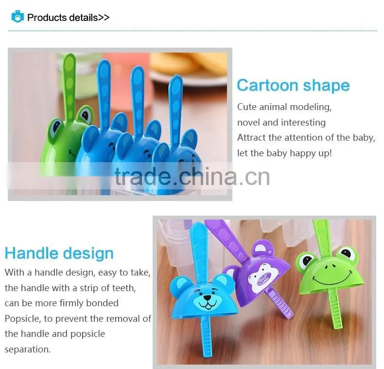 Repeated Use Plastic Popsicle Ice Cream Stick Molds, plastic ice molds