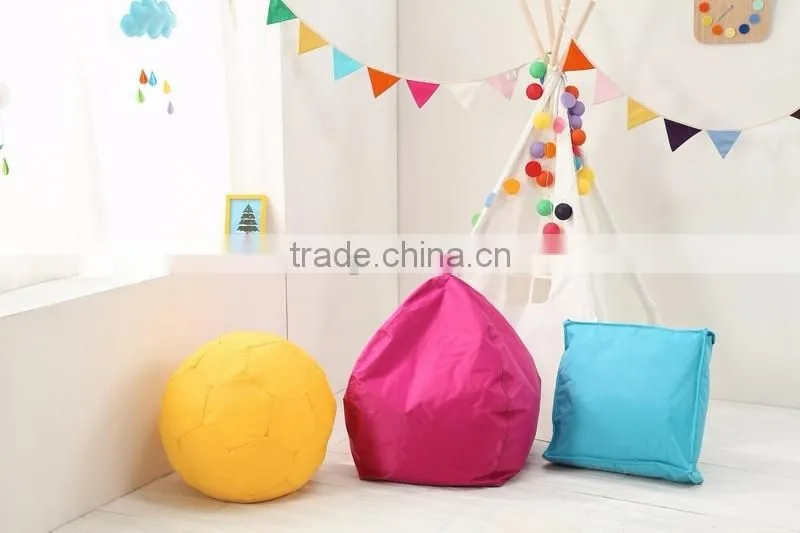 2016 new colorful cartoon children safe lazy bean bag kids sofa nursery school indoor playground 2016 new kid furniture toy