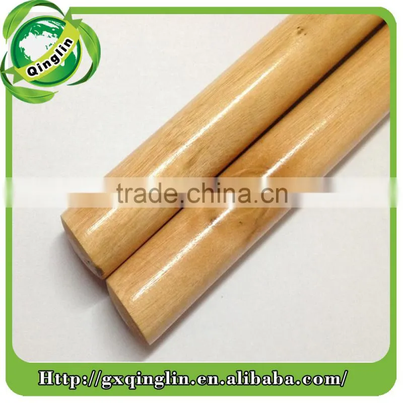 standard size 120*2.2cm varnished mop stick