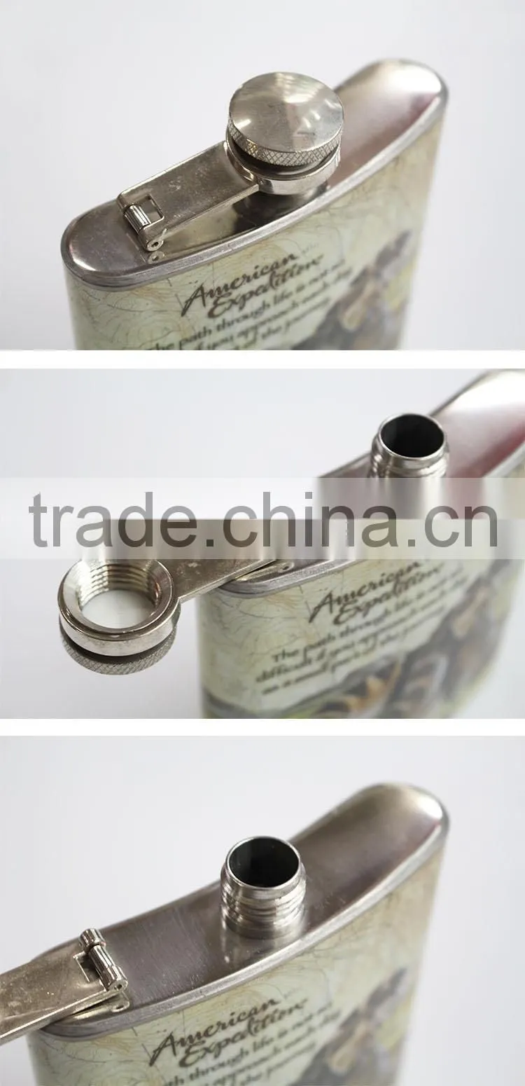6 OZ Stainless Steel Hip Flask