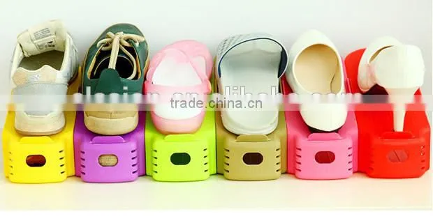 Thick Plastic One-piece Shoe Stand , Shoe Storage Rack