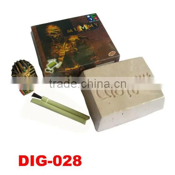 Educational chaeology excavation kit toy for kids