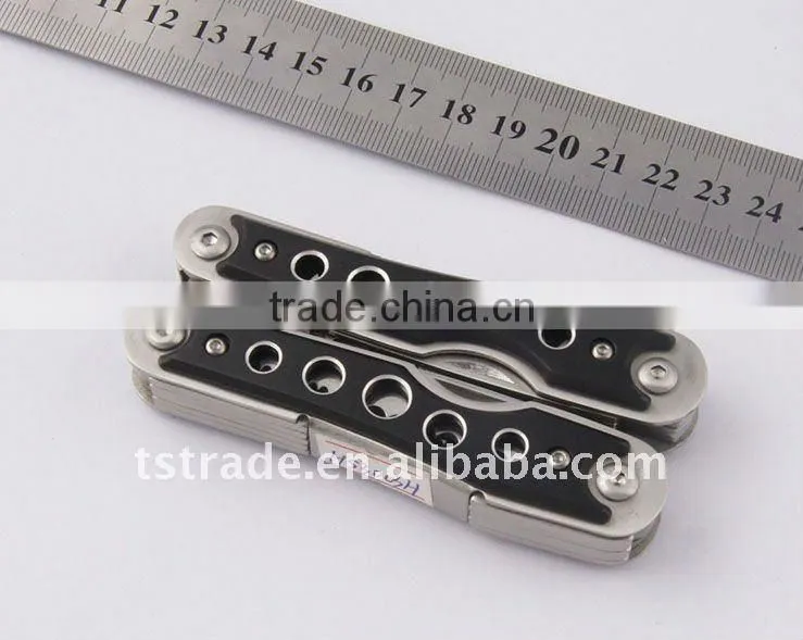 2014 new Promotion stainless steel mini multi function pocket hand pliers tools HS3003H