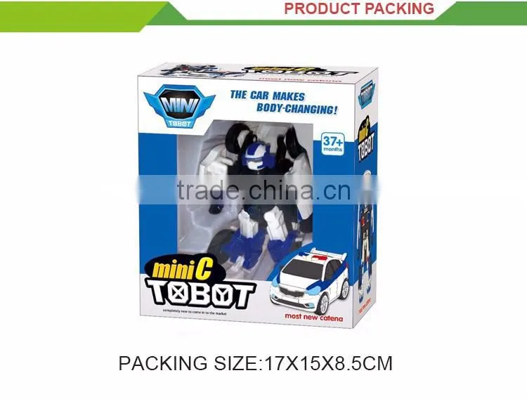 Hot selling deformation model car toy mini robots for adults
