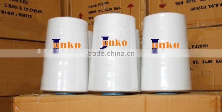 20s/6 100% Polyester Silicone Treated Bag Closing Thread 4 kg