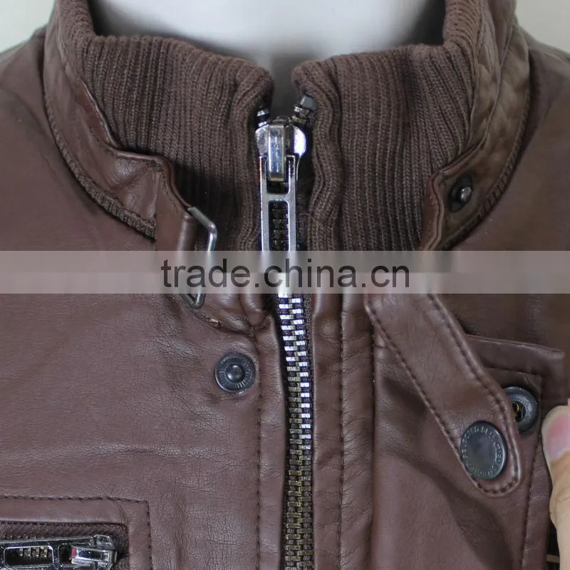 X-Men's Leather Bomber Jacket