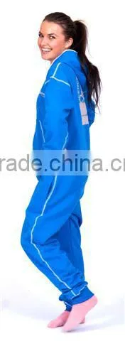 Custom Design Jump suit Unisex Cotton Fleece Black Color