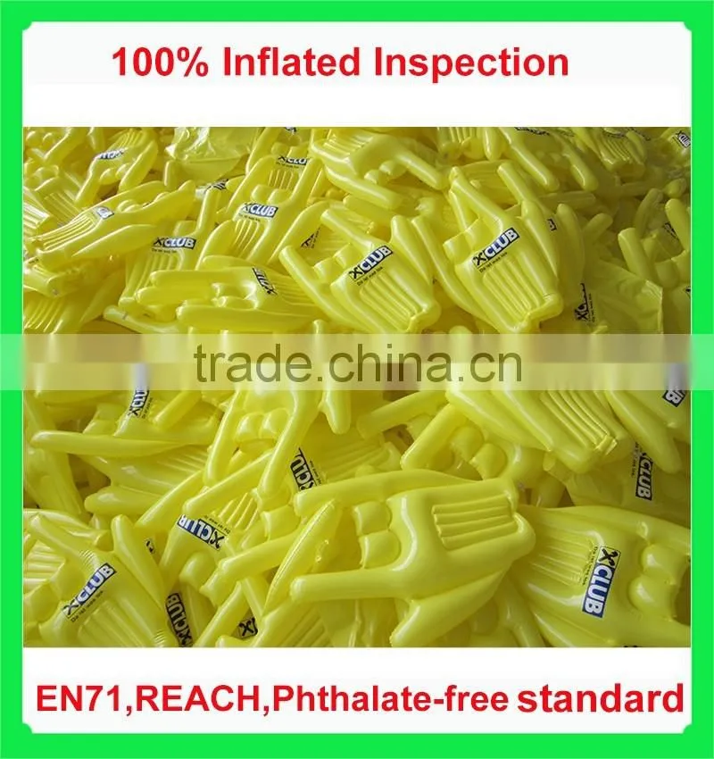 best promotions inflatable pvc hand