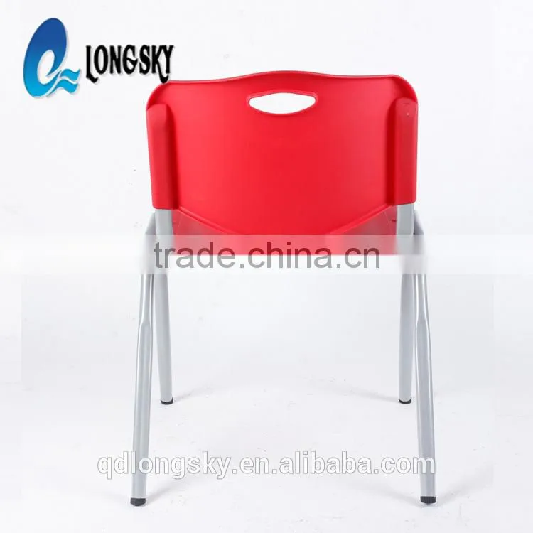 LS-4024 Modern Classical Style School Study Chairs stackable Plastic Student Chairs