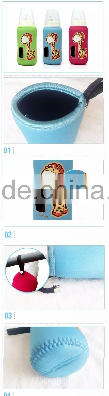 baby feeder sleeve bag/nursing bottle cover bag/feeding bottle cover bag