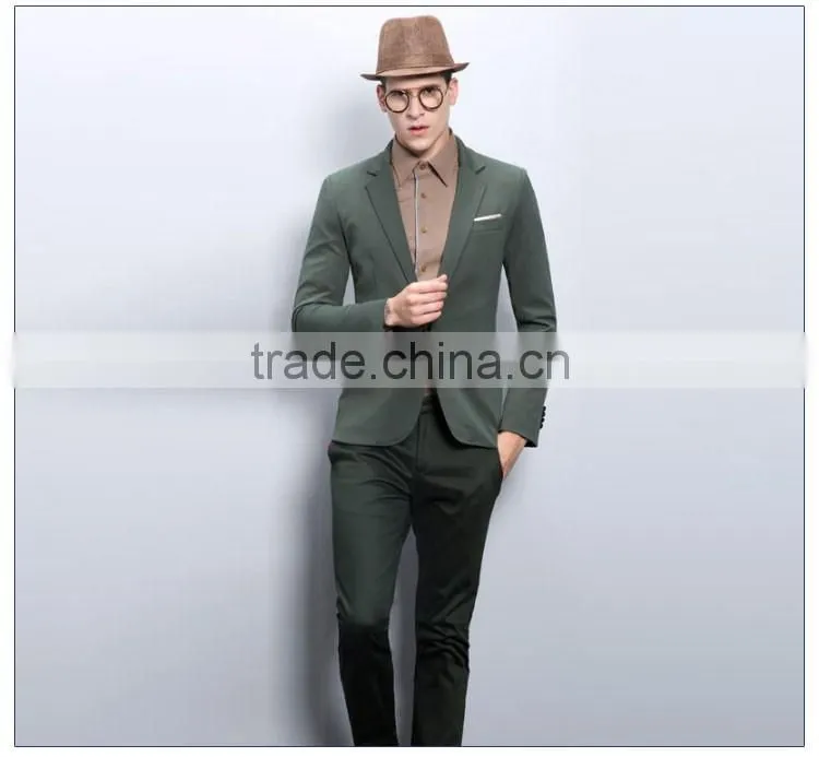 New Design Two Piece Suit Wholesale Italian Men Suits